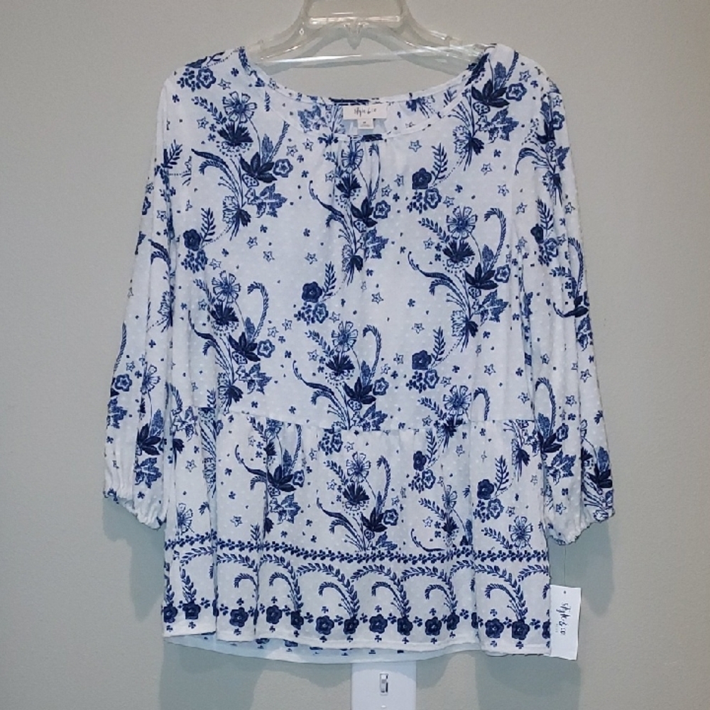 Style & Co Blouse NWT